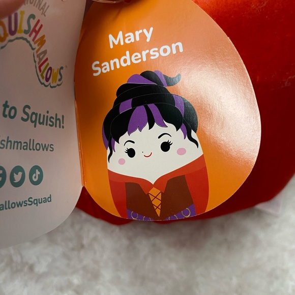Disney Hocus Pocus Mary Sanderson 12” Squishmallows NWT - Picture 4 of 4